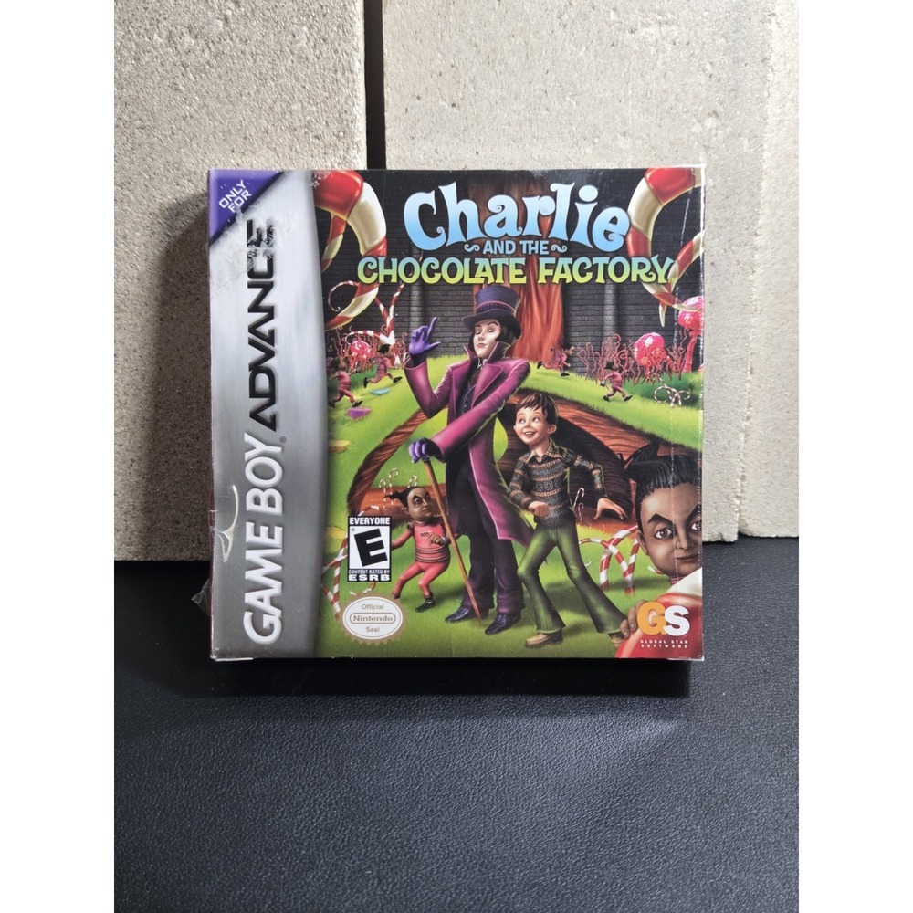 Charlie and the Chocolate Factory Nintendo Game Boy Advance GBA Sealed New 2005